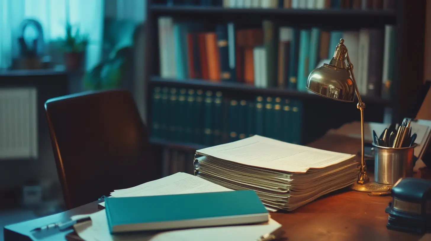 Owners vs Lenders Title Insurance Legal Paperwork on a Desk